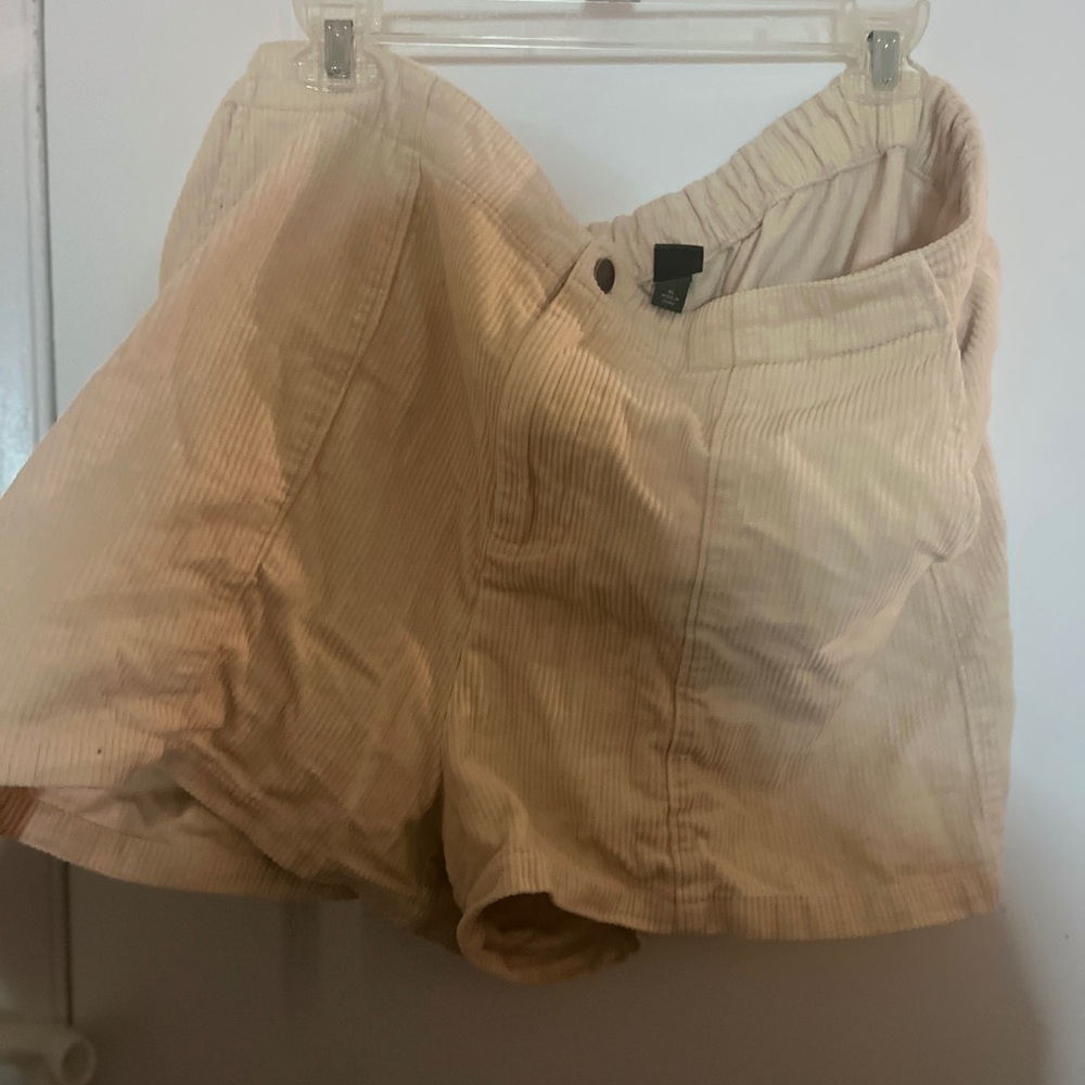 Ribbed shorts